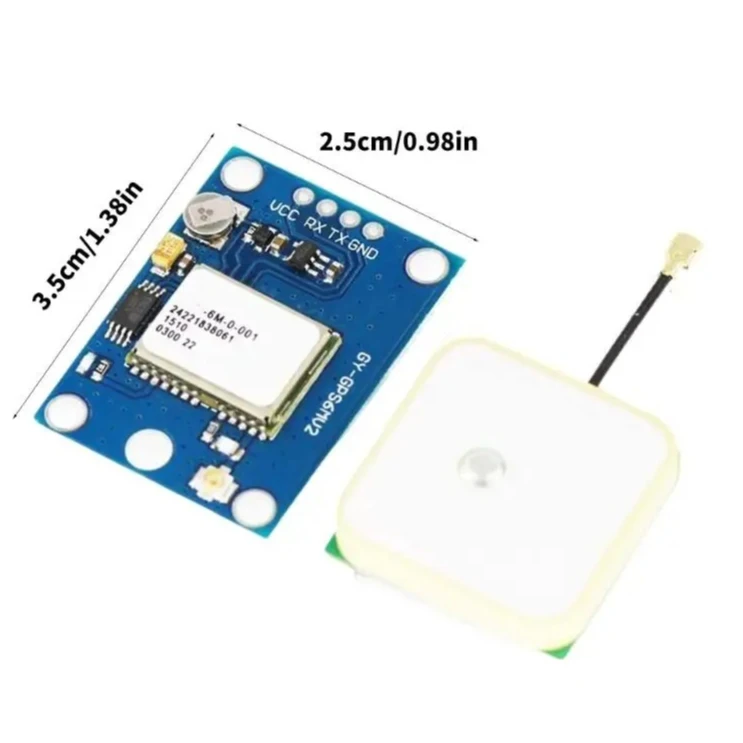 6,7,8M， 77JCGY-GPS6MV2 module with ceramic antenna and data backup battery
