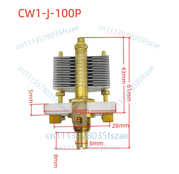 Accessories 1pcs cw1-j50p/g100p, withstand voltage 1500v-2000v