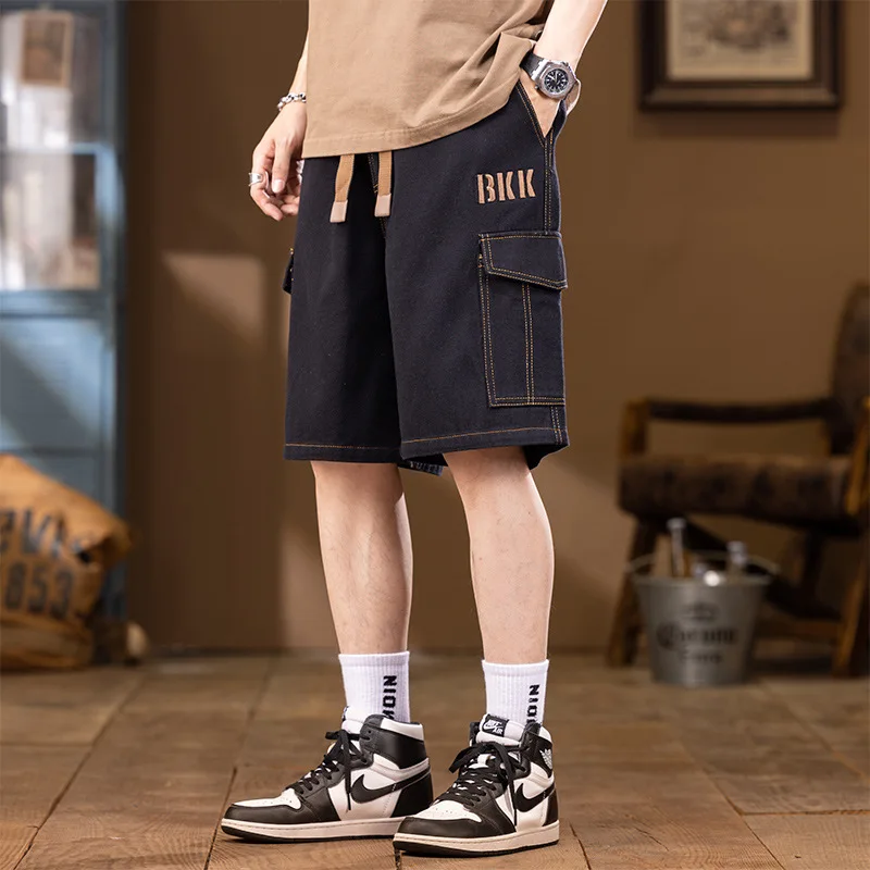 حجم 8X جديد الصيف الرجال التمويه فضفاض الأدوات غير رسمية السراويل عداء ببطء السراويل الرياضية جودة القطن الذكور جيوب متعددة السراويل البضائع