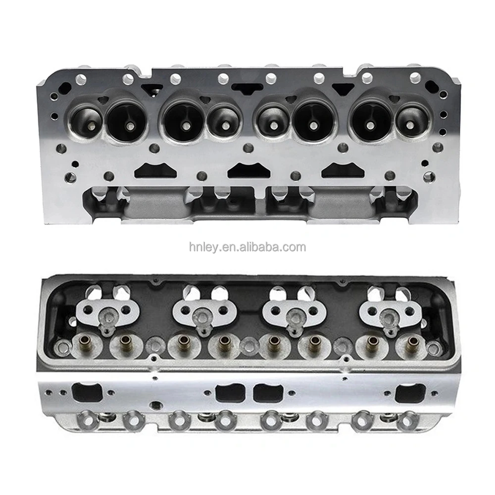 

Complete Aluminum Cylinder Heads SBC Chevy 350 190cc 64cc 2.02/1.60