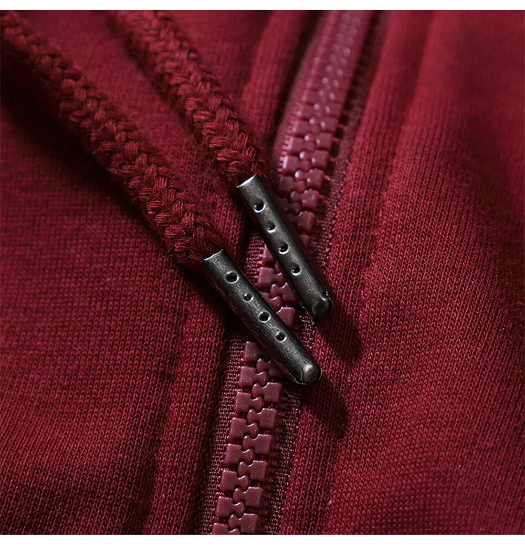 2023 New Casual Women\'s/Men\'s Sweatshirts Oversized Hooded Zipper Coats Spring Autumn Jackets Red Wine Hoodies jp175