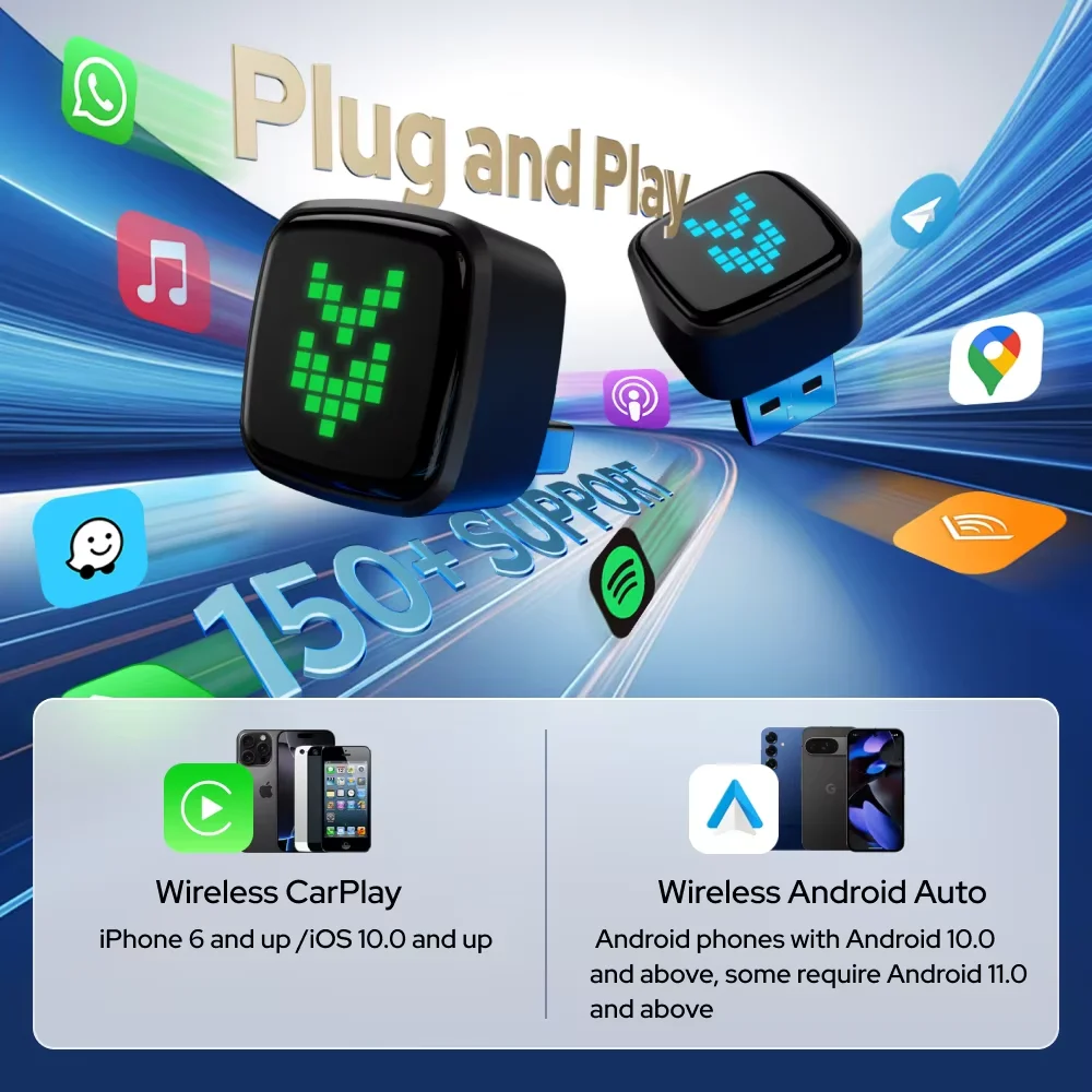 Adaptador Inalámbrico CarPlay  - Usb C Hub reseña y precio