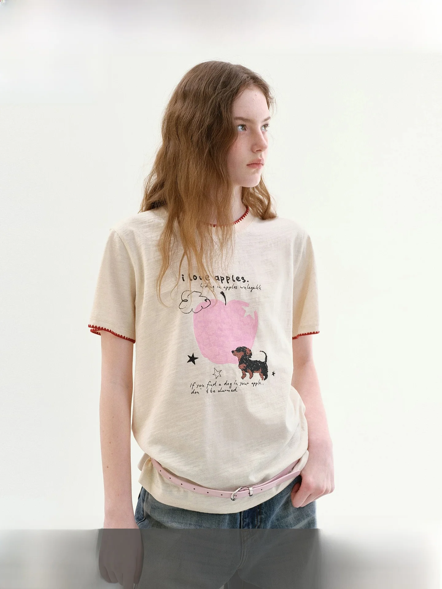 

Женская футболка Fano из 100% хлопка с вышивкой, новая весенняя коллекция, с круглым вырезом, коротким рукавом, принтом, свободного кроя, в стиле колор-блок