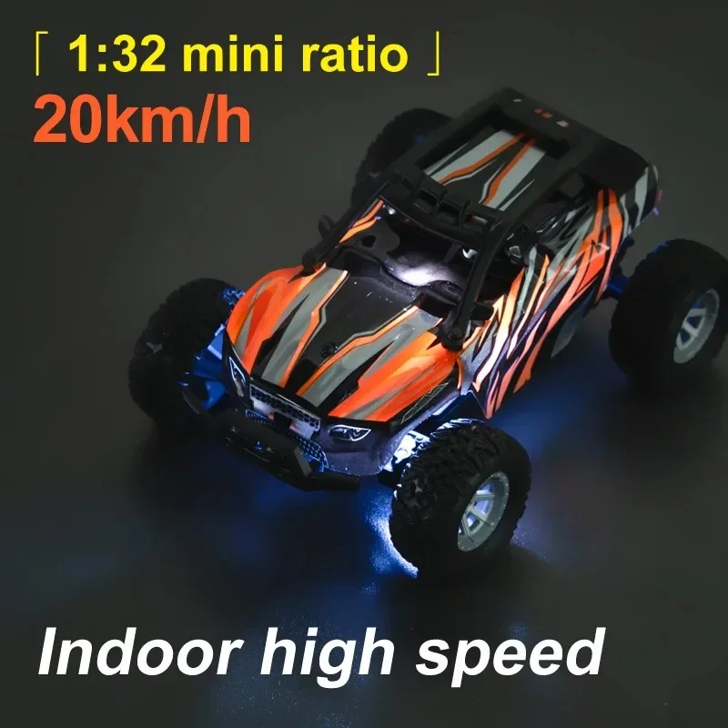 1:32 Mini RC รถรีโมทคอนโทรลรถยนต์ 20 กม./ชม.Off-Road ความเร็วสูงในร่ม Drift การเร่งเด็กไฟฟ้าของเล่น crawler