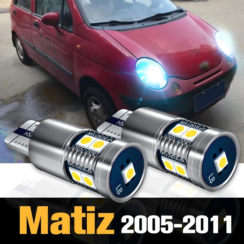 

2pcs Canbus LED Clearance Light Parking Lamp Accessories For Chevrolet Matiz 2005-2011 2006 2007 2008 2009 2010