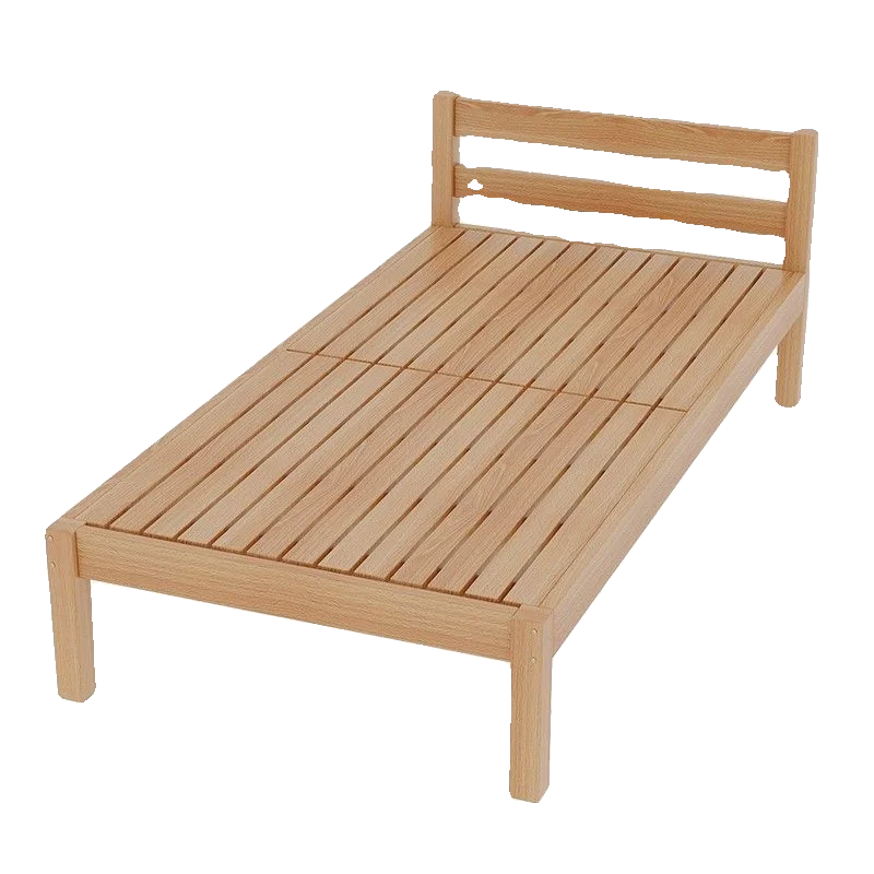 

Beech children's bed splicing bed baby cot boys and girls princess single bedside widened splicing bed can be customized