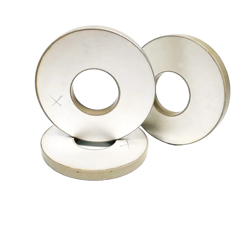 高出力超音波トランスデューサー用の圧電セラミックリング,溶接装置部品,60x30x10mm