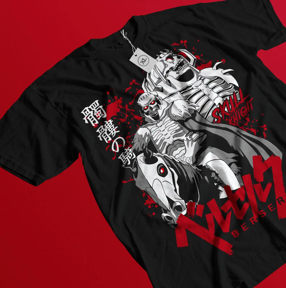 

Berserk Guts T-shirt Berserk Merch 90s Cult Swordsman Vintage Red Guts Shirt