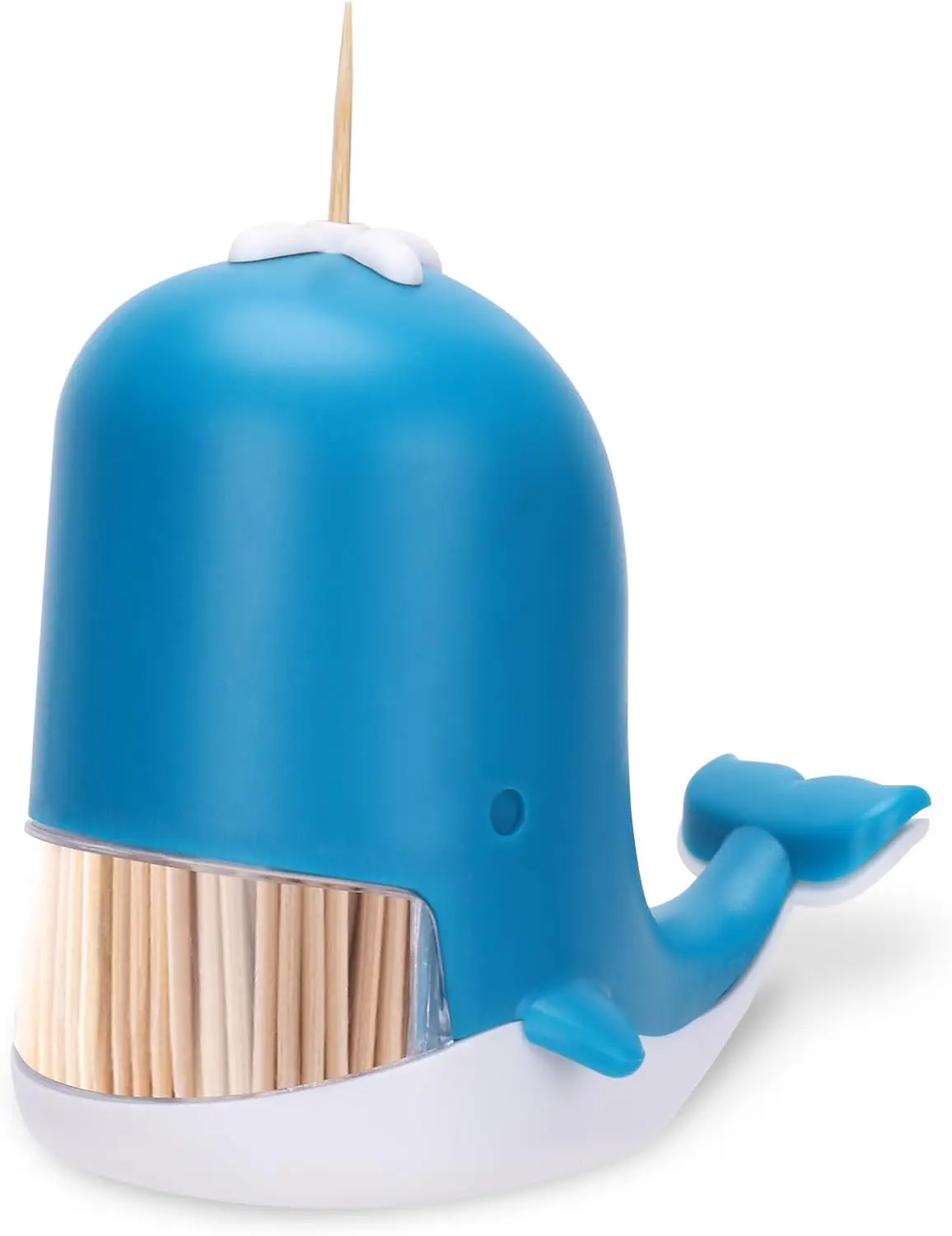 

Cute Whale Toothpick Holder, Novelty Funny Whale Toothpick Dispenser, Decorative Plastic Toothpick Holder for Easy Access During