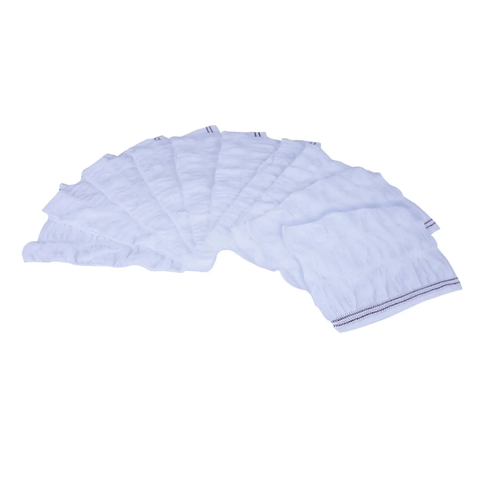 10 Stuks Volwassen Doek Luier Lekvrij Ademend Comfortabele Elastische Luier Undewear Taille 50Cm-140Cm Voor Senioren