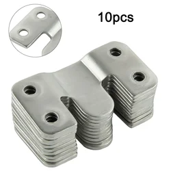 10pcs Stainless Steel Hanging Buckle Insert Picture Frame Mirror Frame Hanging Picture Buckle Bed Mirror Picture Frame Buckle