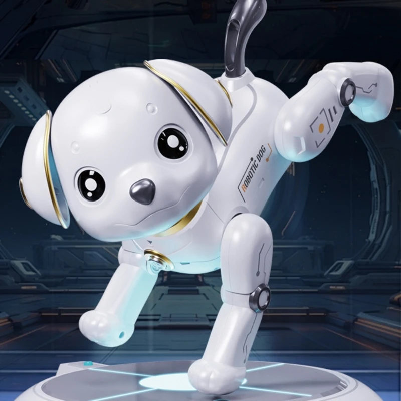 Juguete Perro Robot para niños, juguete para perros con Control remoto, fácil operación, entretenimiento seguro, juguete para