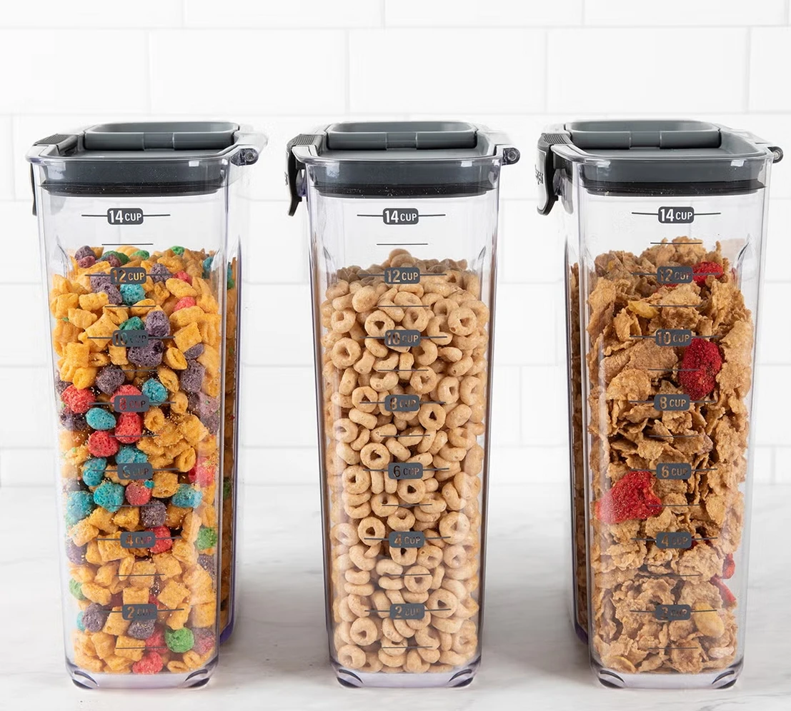 

Прогрессивный ProKeeper+ 3,5 кварты. Набор из 3-х диспенсеров для хлопьев