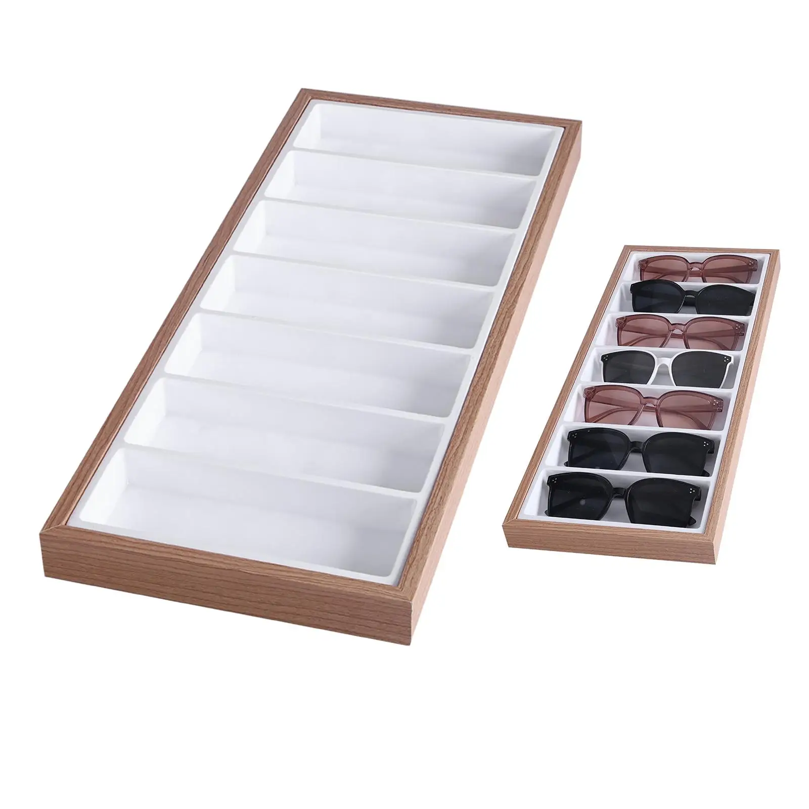 

Ящик для хранения солнцезащитных очков, витрина для очков, органайзер