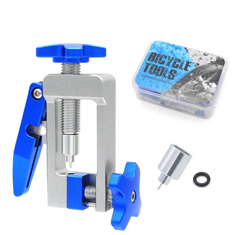 New Hot 2 In 1 Bike Hydraulic Disc Brake Oil Needle Tools Driver Cable Pliers Olive Connector Insert BH59 BH90 Install Press Reu - view 6