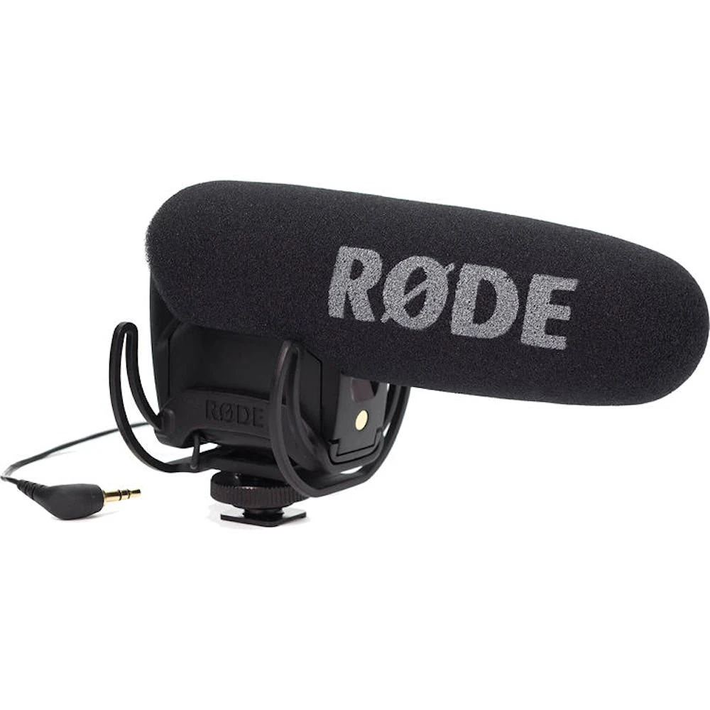 agent Rode VMPR VideoMic Pro R with Rycote Lyre Shockmount Microphone for Canon Nikon Lumix Sony DJI Osmo DSLR Camera