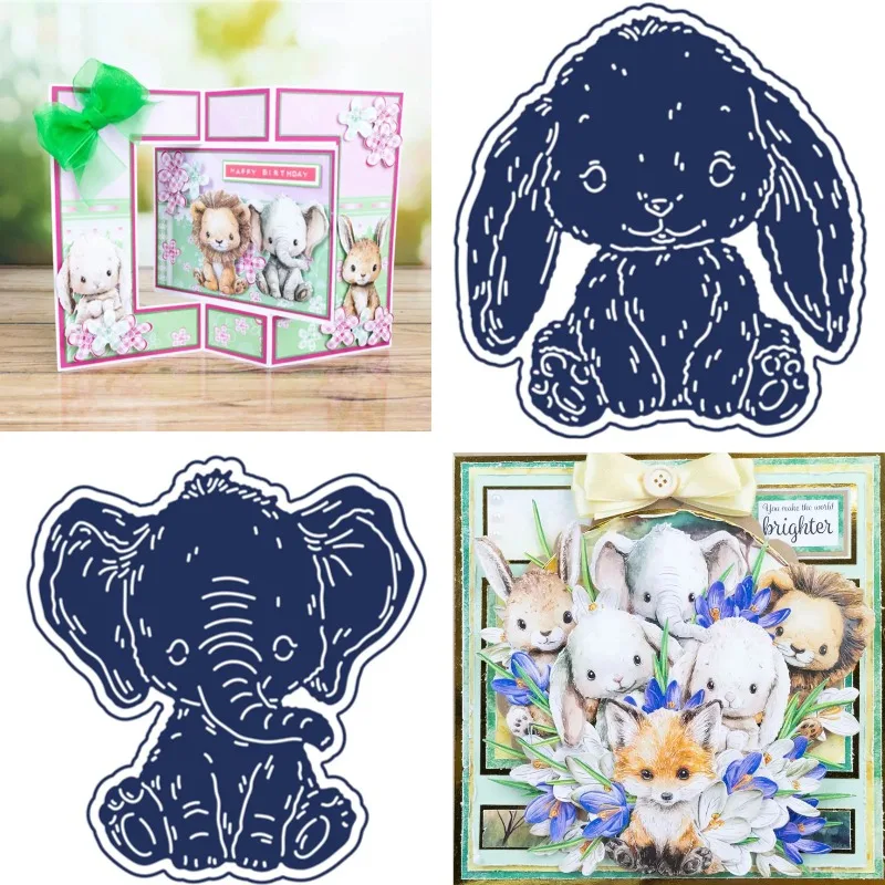 fox's ears look great when they stand up New Arrival 2026 Metal Cutting Die Scrap booking DIY Decoration Craft Embossing Stencil