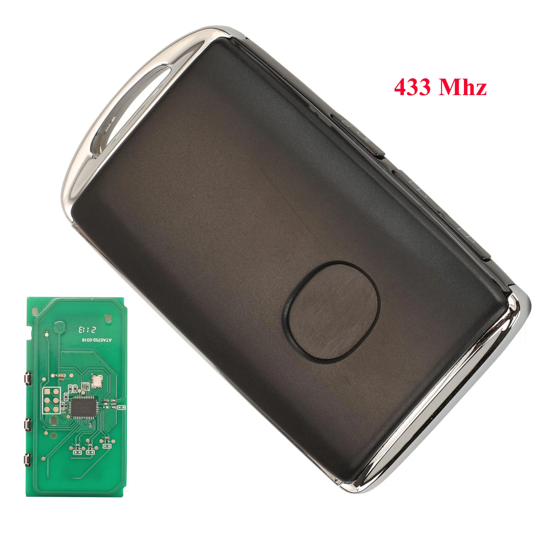 

jingyuqin New 433Mhz Remote Car Key For Mazda 3 Alexa CX4 CX5 CX8 2019 2020 3 Buttons