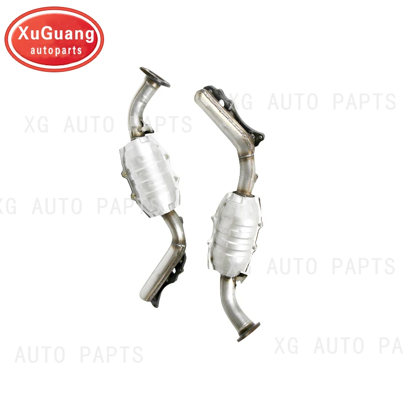 XG-AUTOPARTS Direct Fit Exhaust System Catalyst Front Catalytic Converter For Toyota LAND CRUISER With Ceramic Catalyst Inside