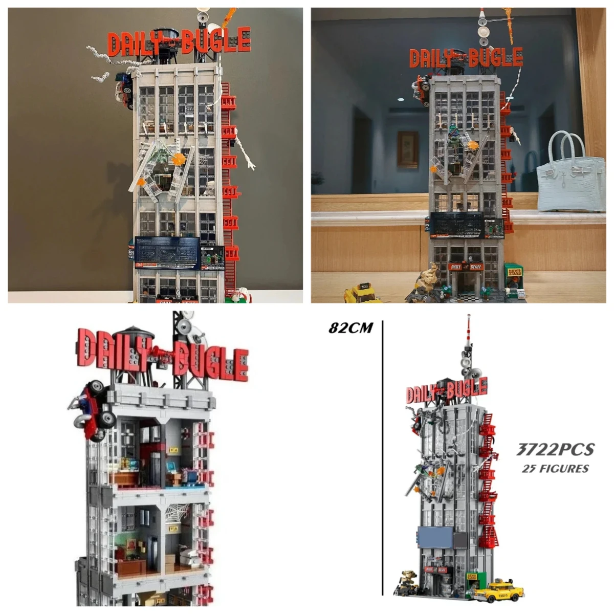 Newspaper Office Building Building Blocks Anniversary Set Compatible With Legoed Particles Suitable For Christmas Gifts 76178