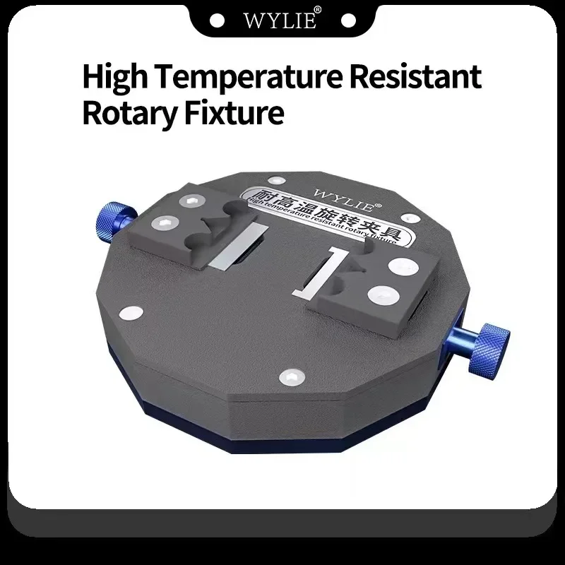 WYLIE High Temperature Resistant 360° Rotating Chip Removal Glue Fixture For Phone Motherboard IC Chip Adjustable Rework Clamp