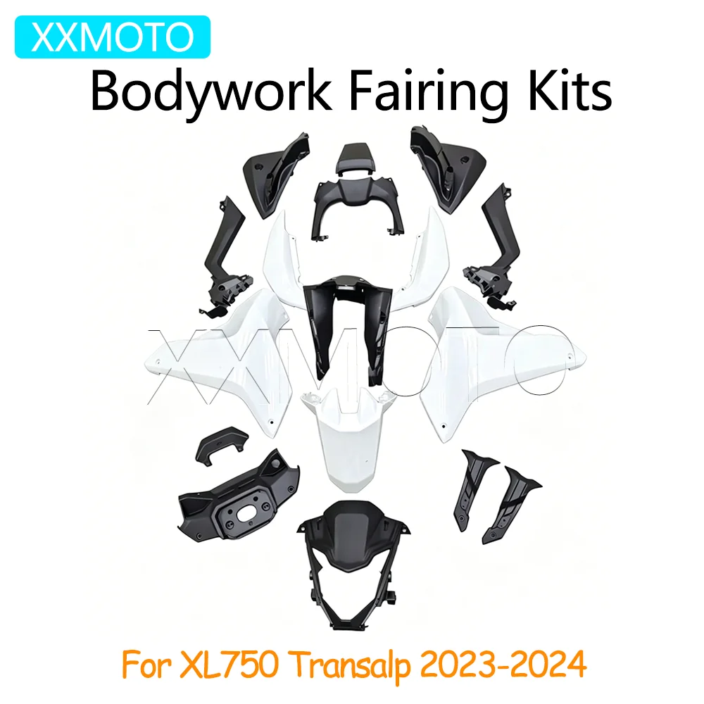 

For Honda XL750 Transalp XL 750 Transalp 2023-2024 Motorcycle Unpainted Full Fairing Injection Bodywork Kit Cowl Panel Cover