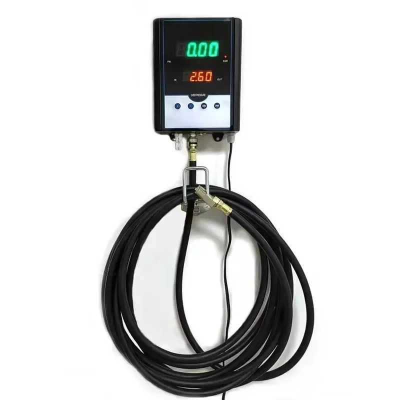 Portable Digital Metal Car Tire Inflator Automatic Air Pump High Efficiency Gas Station Supplier for Vehicle Tyre Inflation