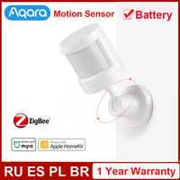 Aqara Motion Sensor Smart Body Movement PIR Human Body Sensor Wireless Wifi Zigbee Work with Gatway For Apple Homekit MiHome APP