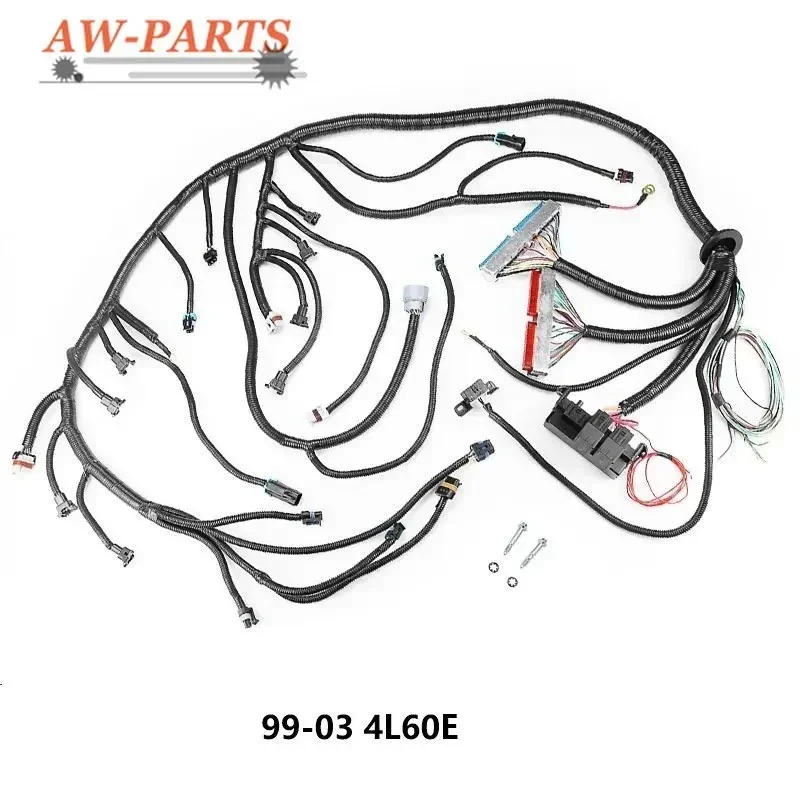 4L60E Gearbox Connector Wire Harness Assembly 4l60e LS Swaps Standalone Wiring harness for 99-03 GM Chevrolet LS1 5.3 6.0 Parts