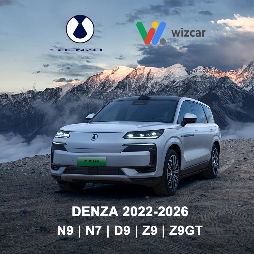 DENZA N9 N7 D9 Z9 Z9GT WIZCAR E01 Google Map Spotify Music Multilingual Apple CarPlay Android Auto For China-Spec DENZA Auto