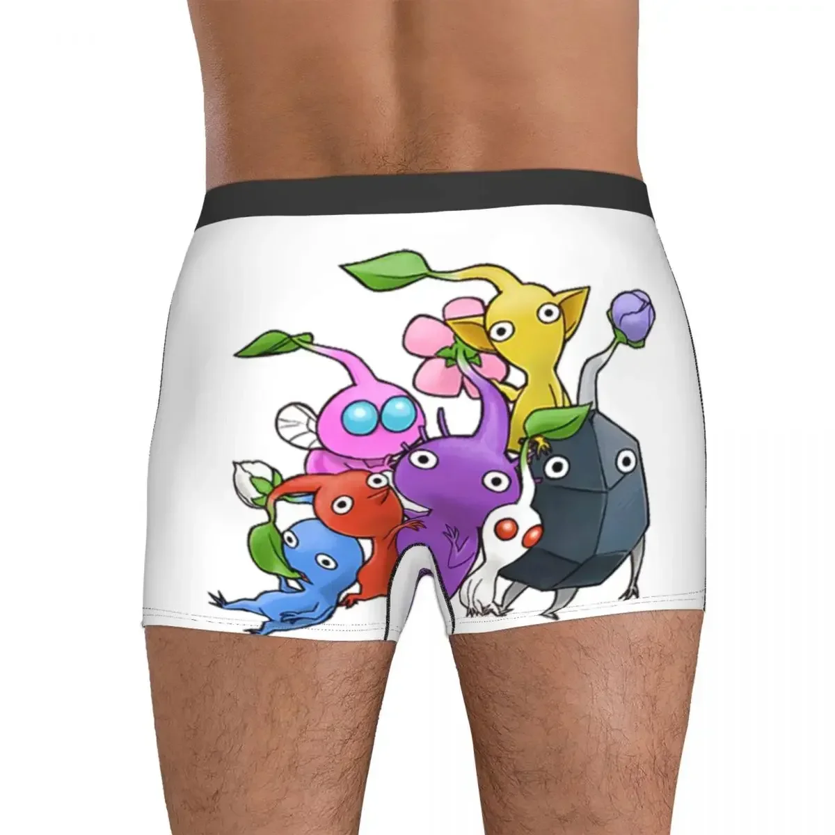 Boxer Underpants Shorts 170 Pikmin Ideas Game Art Panties Male Ventilate Underwear for Homme Man Boyfriend Gift