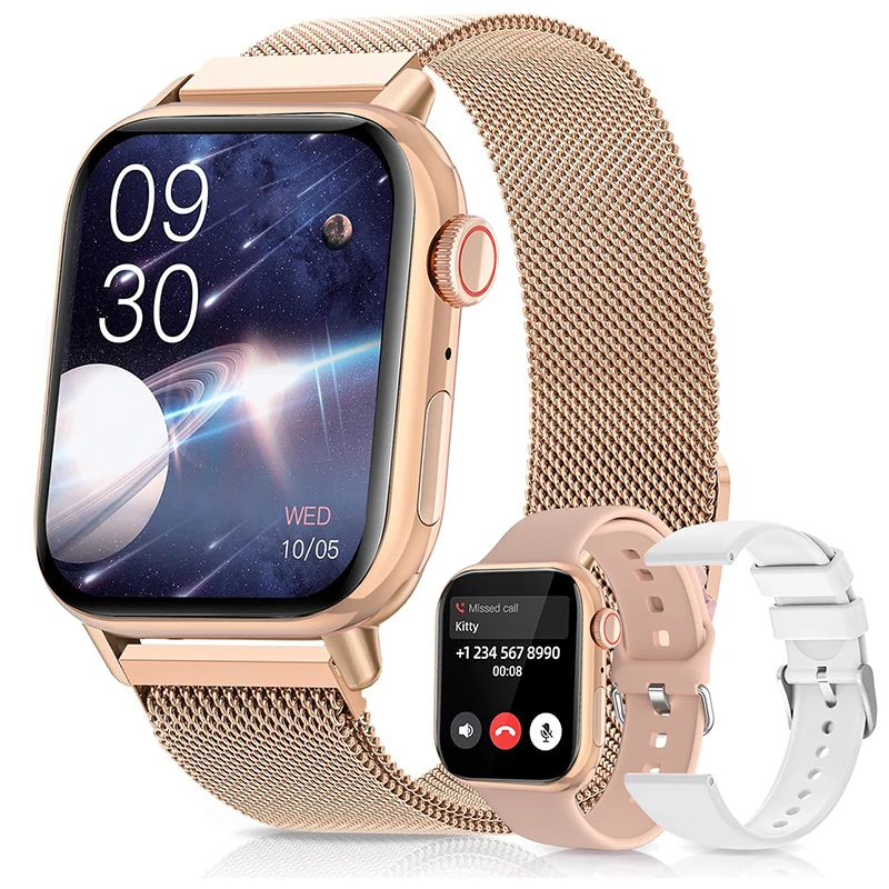 2025 Nuovo Smart Watch Uomo donna Ultra 9 Serie NFC BT Chiamata Impermeabile 2.05 pollici GPS