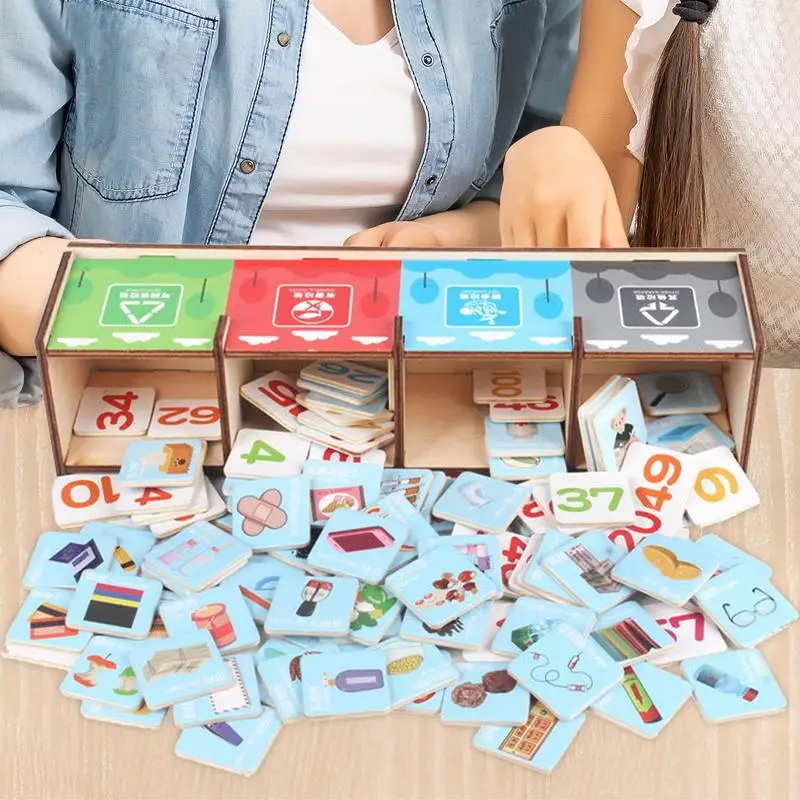 Waste Management Toy Trash Sorting Toy For Early Education Multifunctional Interactive Kids Play Set Interactive Kids Play For