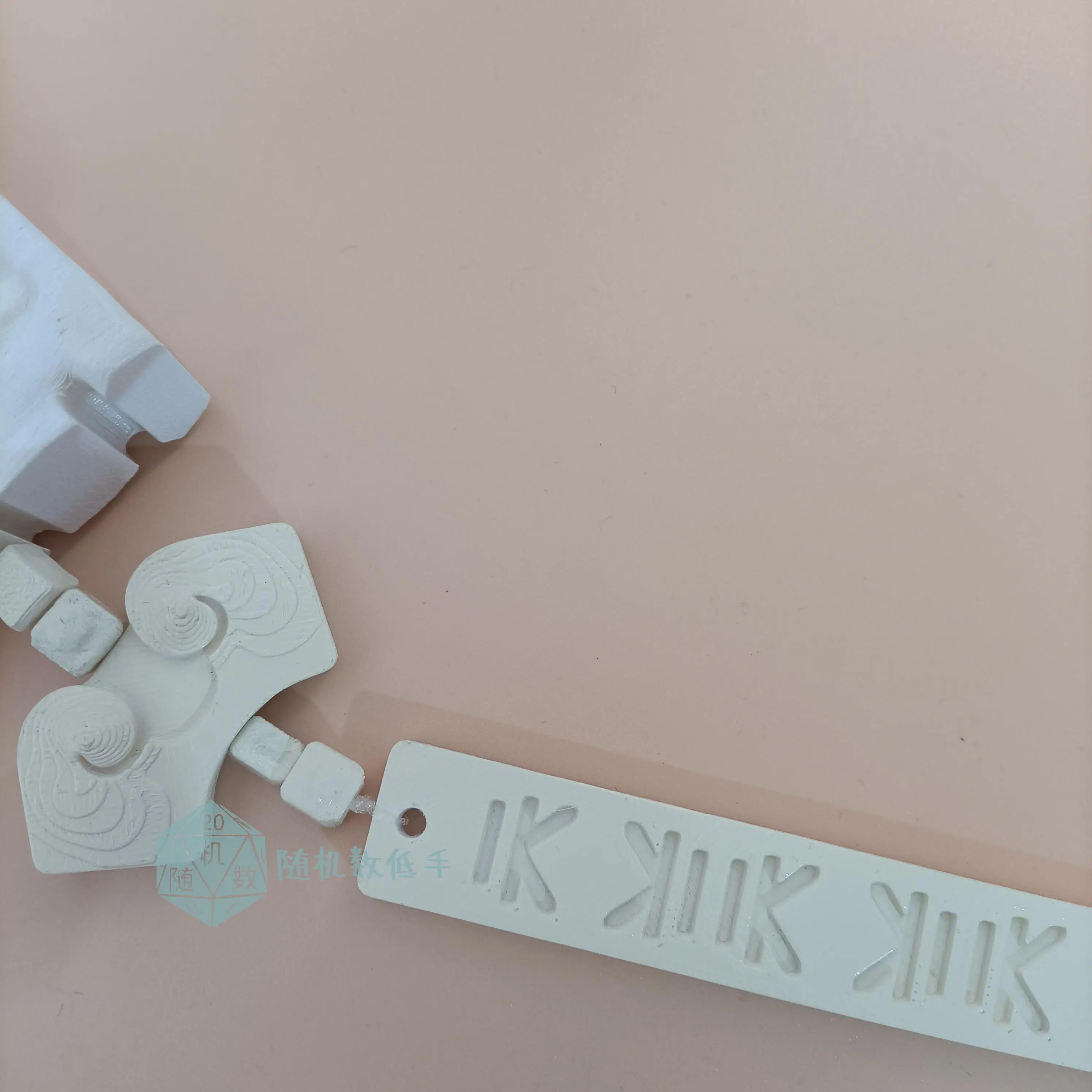 Game Arknights Shu Taille Tag Cosplay Props Halloween Kerst Fancy Party Kostuums Accessoires