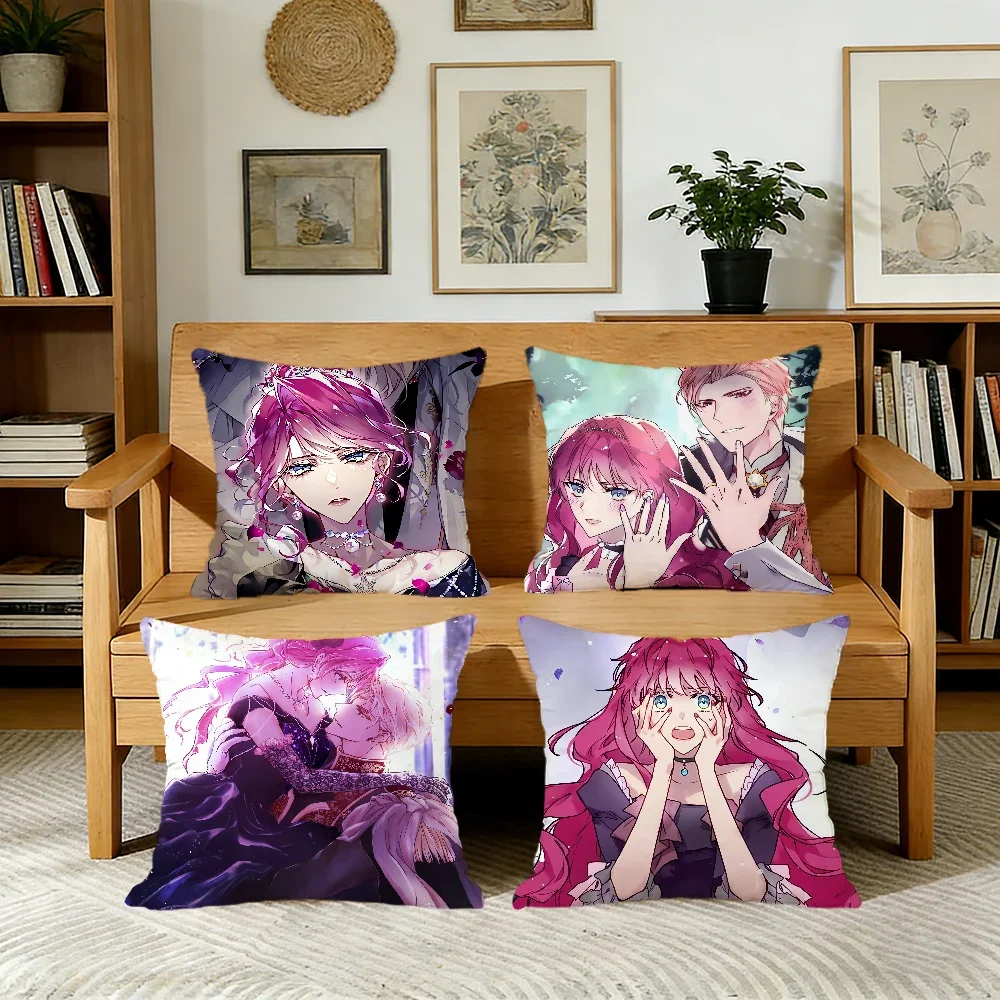 V-villains D-destined anime cushion cover For Pillow Printing Sofa Decoration Home Car Room Coffee Shop Office Nordic Simplicity