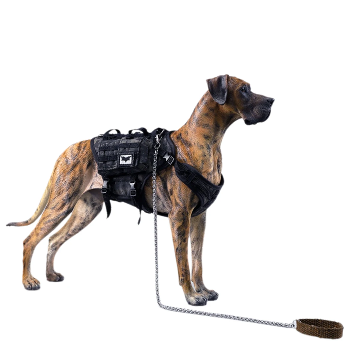 

HiPlay JXK Series Dog Figure, Great Dane, Expertly Hand-Painted, Lifelike 1:6 Scale Collectible Animal Figurine JXK237C