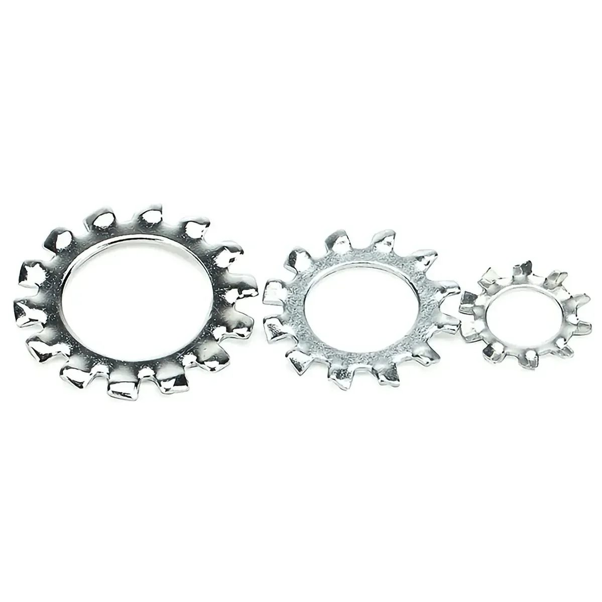 M2.5 M3 M4 M5 M6 M8 M10 M12 M14 M16 M18 M20 M24 M27 M30 304 Stainless External Teeth Gasket Washer Lock Washer Anti-corrosion