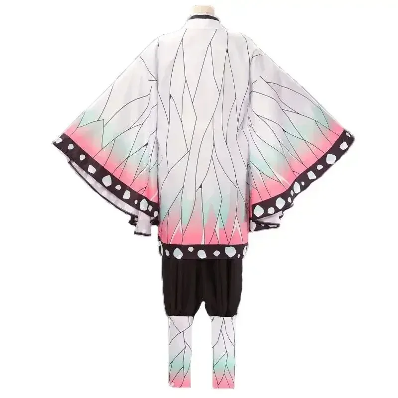 Bilibili Demone Slayer Kochou Kanae Costume Cosplay Per Adulti Bambini Anime Kimetsu No Yaiba Shinobu Kochou Vestiti di Halloween Parrucca