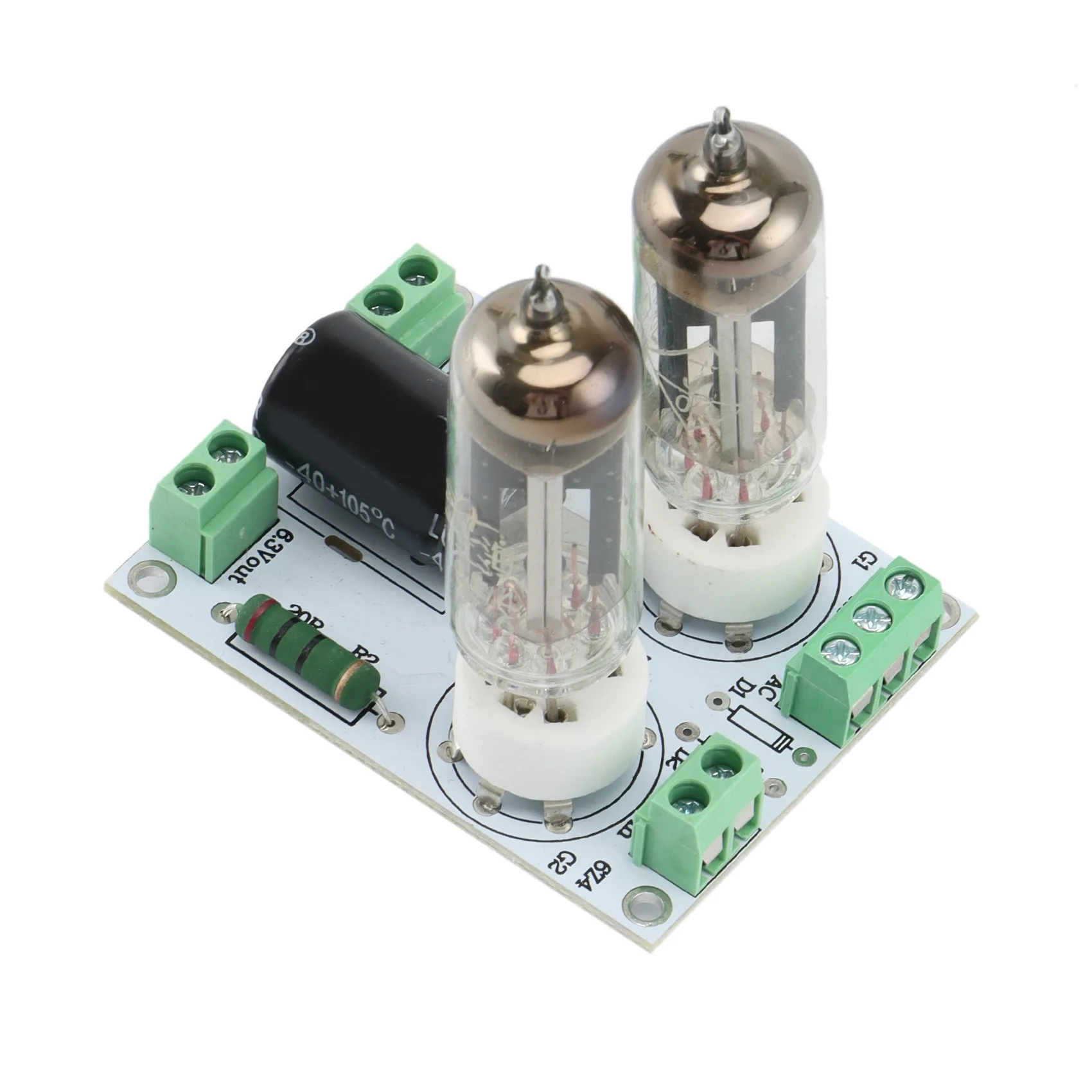 【PUBLICIDADE】6Z4 Retificador Tubo Duplo Pré-amplificador Bile Retificador Placa de Filtro Fonte de Alimentação Experimental Única Dupla Enrolamento de Energia