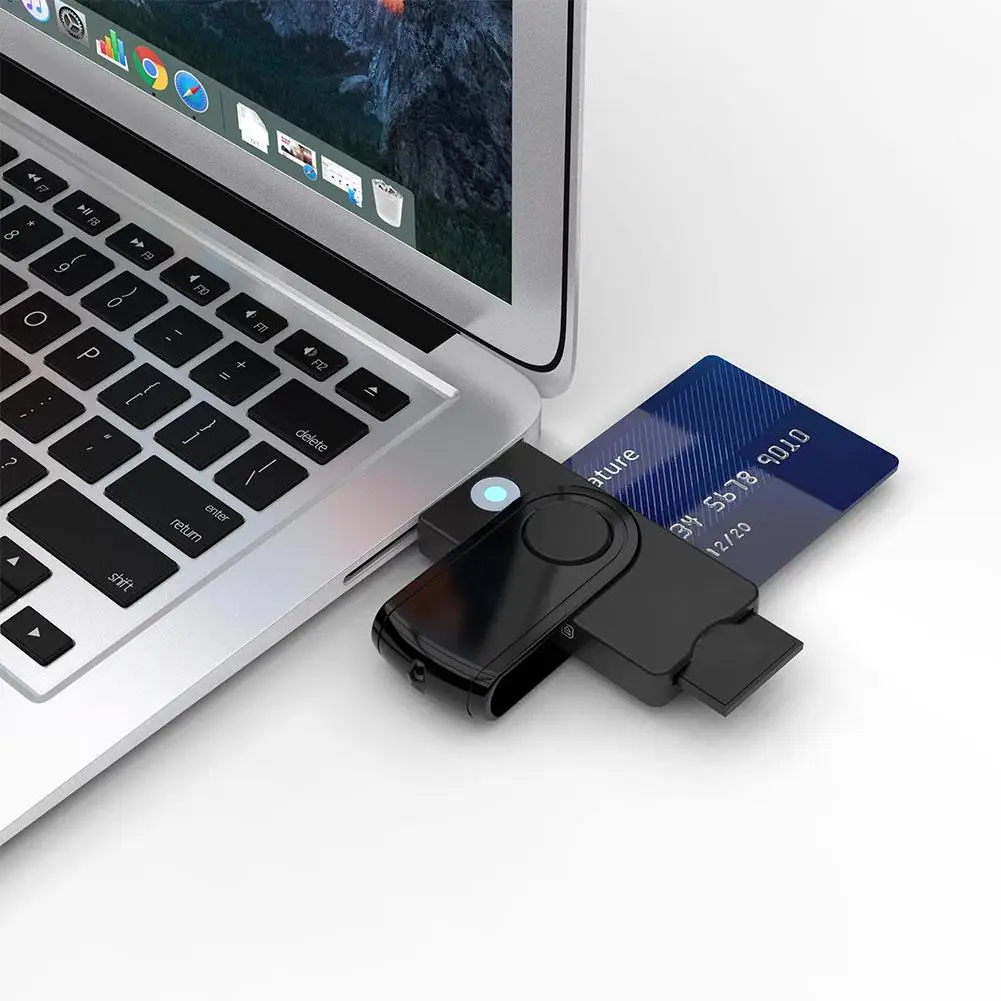 UTHAI For Windows 7 8 10 Linux OS, USB SIM Smart Card Reader T1L9