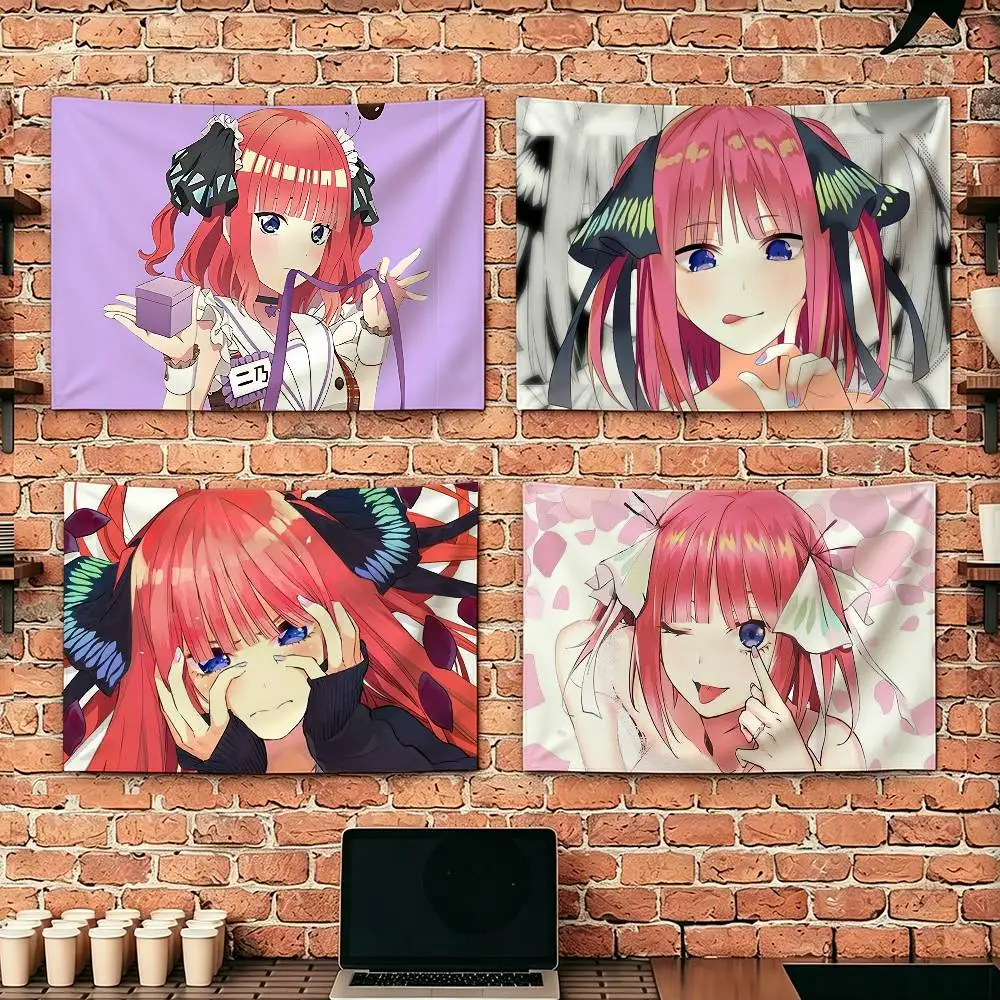 nino nakano  Flags Wall Hanging Tapestry Outdoor Garage Room Decorative flag Background Blanket