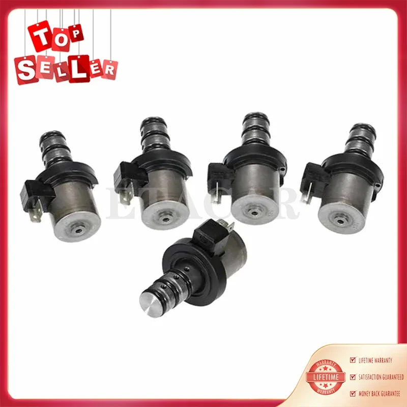 

5 шт. электромагнитных клапанов EPC для трансмиссии MD758981 для Mitsubishi Hyundai Kia F4A41 F4A42 F4A51 F5A51 V4A51 R4A51