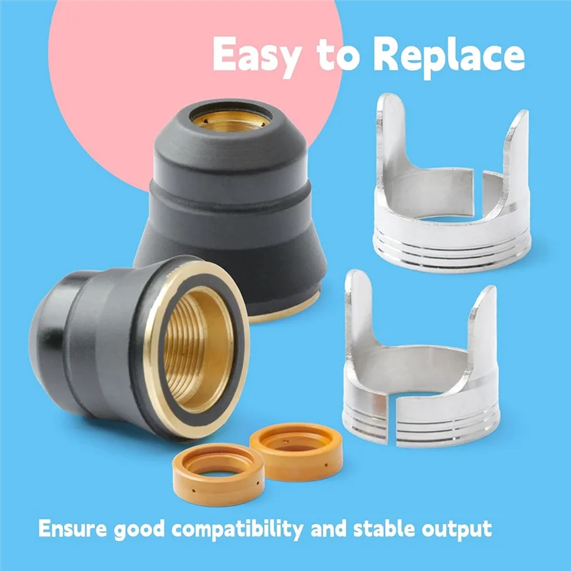 Комплект сменных наконечников B17B, 2 шт., для грузовых перевозок Harbor, для 45 IPT-45 TI-PC45 56255, титановый плазменный резак