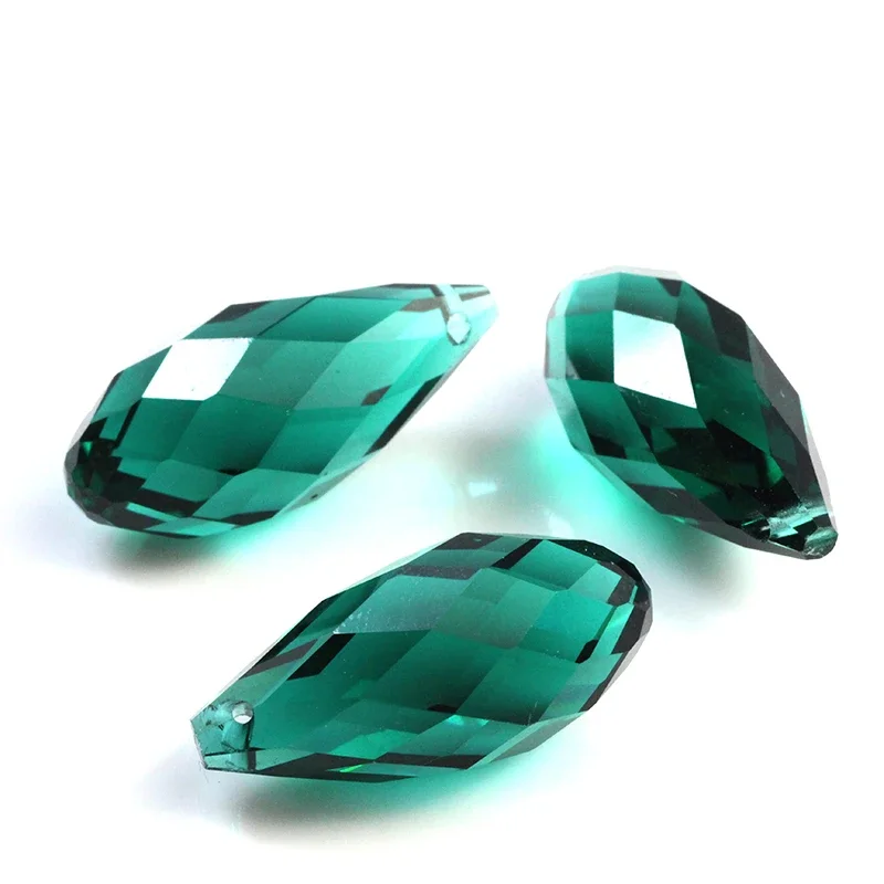 Crystal Teardrop Faceted Charms Glass Bead 20pcs 10x20mm beads Loose Beads for Jewelry Making Earring Wholesale Lots Bulk