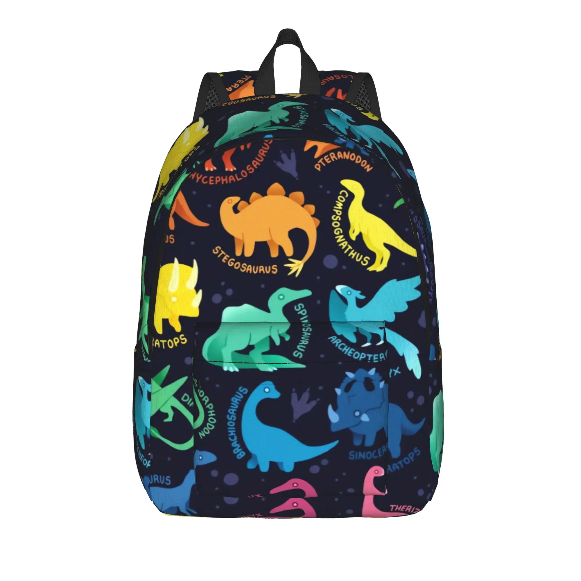 Popular Cartoon Dinosaur Backpack  Streetwear Backpacks Youth Workout Big High School Bags Designer Rucksack