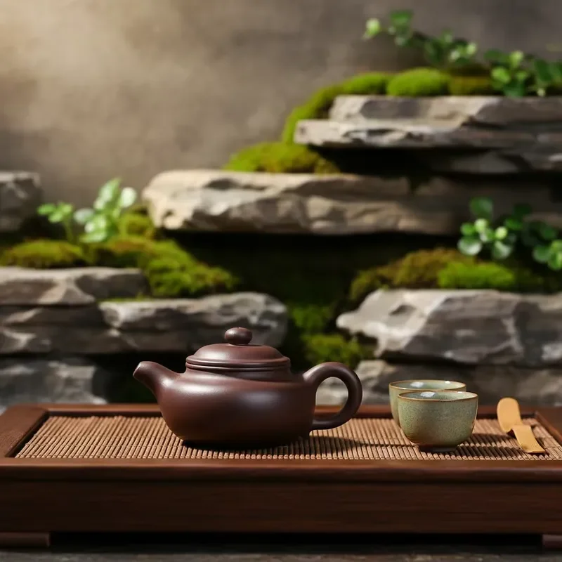 Purple Sand Kung Fu Tea Set Handmade Chinese Teapot with Filter Classic Design Durable Brewing Kit Eco Friendly Material