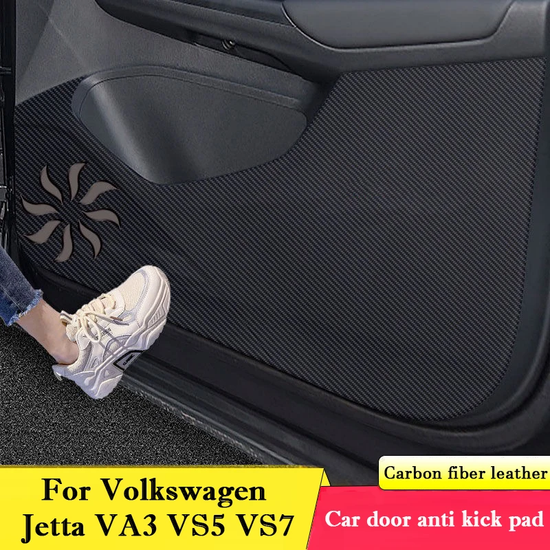 

Для Volkswagen Jetta VA3 VS5 VS7 дверь автомобиля противоударная накладка защитная наклейка для перчаточного ящика устойчивая к царапинам пленка аксессуары для интерьера
