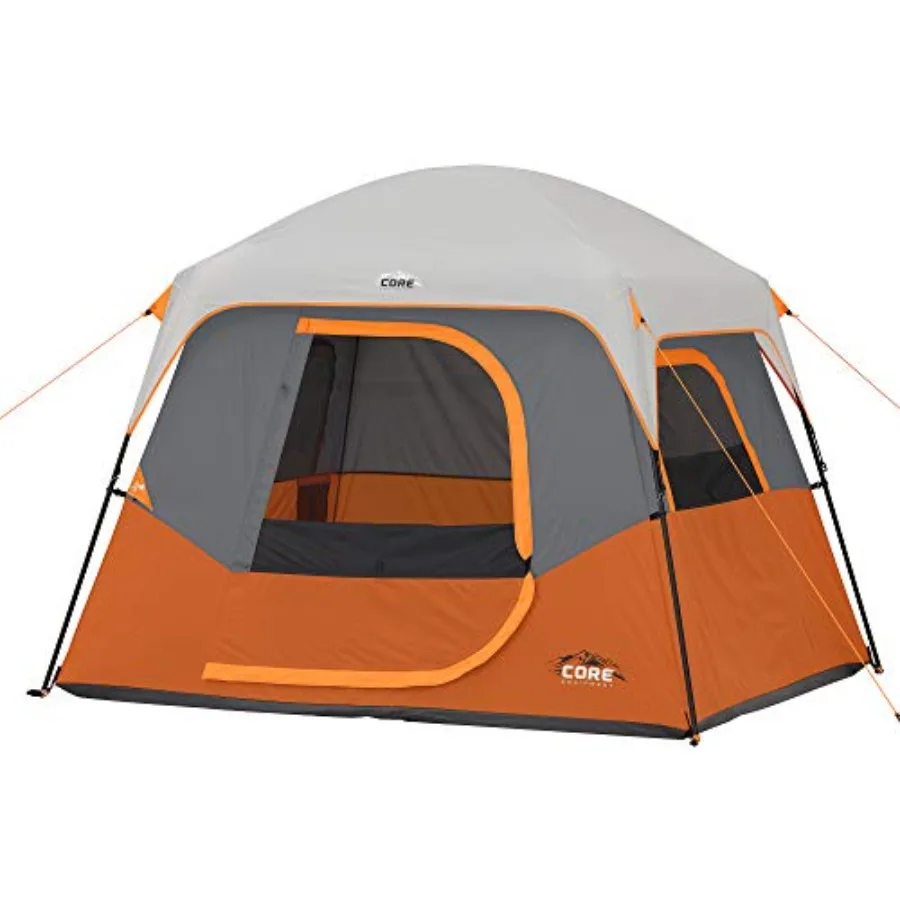 

Tent for Family Camping and Portable Camp Tent Carry Bag for Outdoor Car Camping Included Gear Loft Organizer for Camp Accessor