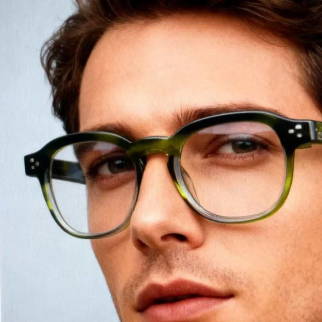 

Trendy Handmade Acetate Optical Glasses Frame Men Myopia Eyeglasses Frames for Woman Prescription Eyewear Frames
