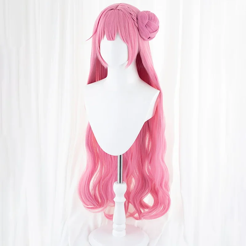 آلهة النصر: نيكي دورو دوروثي شعر مستعار تأثيري الوردي طويل مجعد الفرنسية جديلة الانفجارات الشعر مقاومة للحرارة بيروكات صناعية الدعائم